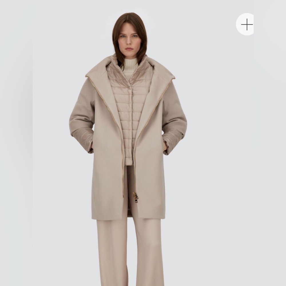 Herno Elegant Beige Women's Coat